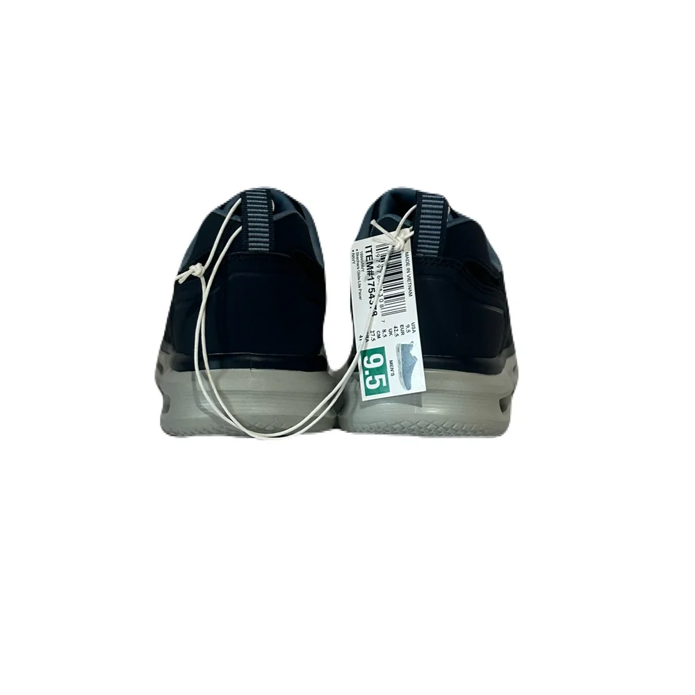 Skechers Glide-Lite Men's Classic Shoes Fit With Memory Foam (Navy, Medium 9.5)